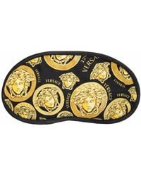 Versace - Medusa Head-Print Sleep Mask - Lyst