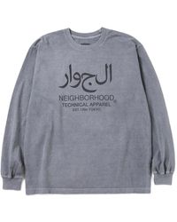Neighborhood - Front-Print Long-Sleeve Sweatshirt - Lyst