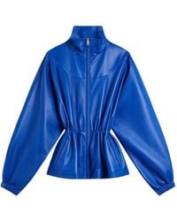 Givenchy - Chaqueta Con Cintura Fruncida Y Cuello Alto - Lyst