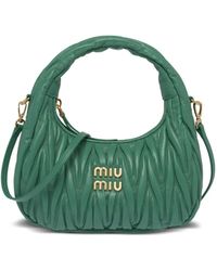 Miu Miu - ワンダー マテラッセ ショルダーバッグ ミニ - Lyst