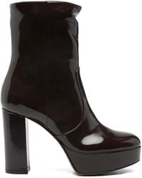 Gianvito Rossi - プラットフォーム レザーブーツ - Lyst