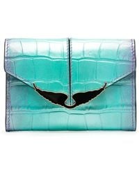 Zadig & Voltaire - Borderline Metal-Wings Wallet - Lyst