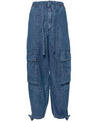 Isabel Marant - Indigo Blue Cotton Jeans - Lyst