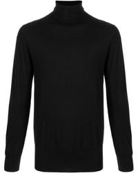 N.Peal Cashmere - Fine Knit Roll Neck Jumper - Lyst