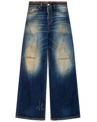 DSquared² - Jeans mit Logo-Stickerei - Lyst