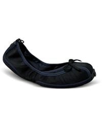 Balenciaga - Bow-Detail Ballet Flats - Lyst