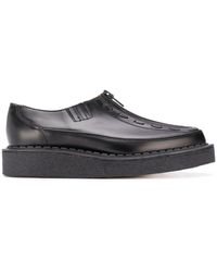 Comme des Garçons - Zipped Chunky Sole Loafers - Lyst