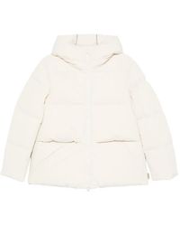 Woolrich - Tailored Puffer Jacket With High Collar - Lyst