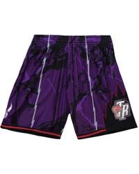 Mitchell & Ness - Shorts Da Basket Swingman Team Marble "Nba Toronto Raptors 1998" - Lyst