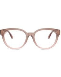 Versace - Medusa Brille Mit Rundem Gestell - Lyst