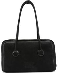 Marge Sherwood - Top-Handle Calf-Suede Shoulder Bag - Lyst