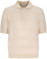 Lardini - Knit Polo Shirt - Lyst