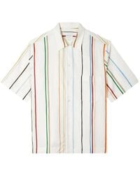 Paul Smith - Painted Signature Stripe Short-Sleeve Shirt - Lyst