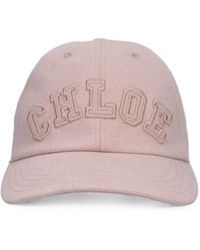 Chloé - Logo-Embroidered Baseball Cap - Lyst