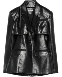 Patrizia Pepe - Cut-Out Coated Blazer - Lyst