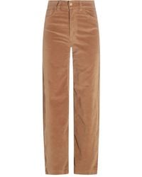 Lois - Corduroy Logo-Patch Jeans - Lyst