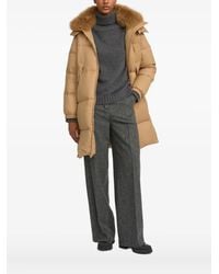 Yves Salomon - Army Padded-Design Coat - Lyst