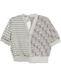 JNBY - Panelled Cardigan - Lyst