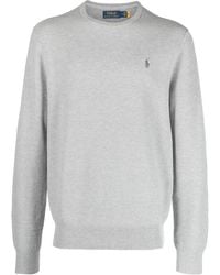 Polo Ralph Lauren - Crewneck Logo Sweater - Lyst