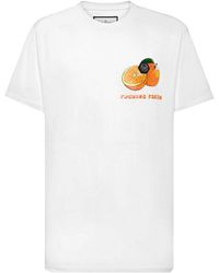 Philipp Plein - Tutti Frutti Cotton T-shirt - Lyst