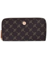 Joop! - Cortina Monogram-Print Zip-Around Wallet - Lyst