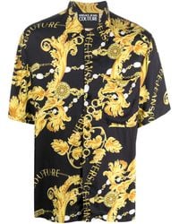 Versace - Camisa con motivo Barocco - Lyst