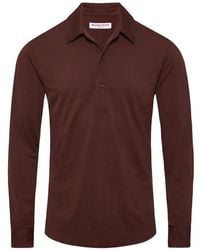 Orlebar Brown - Sebastian Long-Sleeve Polo Shirt - Lyst