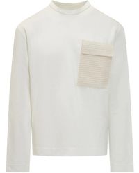Jil Sander - Long Sleeve Sweater - Lyst