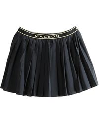 Malbon Golf - Laurell Pleated Mini Skirt - Lyst