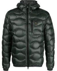 Blauer - Feather-Down Quilted Jacket - Lyst