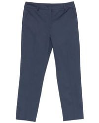 Weekend by Maxmara - Cropped Cigarette Trousers - Lyst