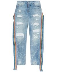 DSquared² - Loose Fit Twist Jeans - Lyst