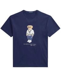 Polo Ralph Lauren - Polo Bear Graphic-Print T-Shirt - Lyst