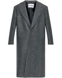 Jil Sander - Abrigo de lana - Lyst
