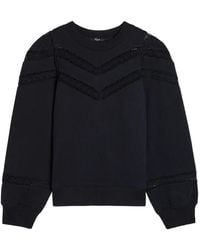 Rails - Isles Lace Yoke Sweatshirt - Lyst