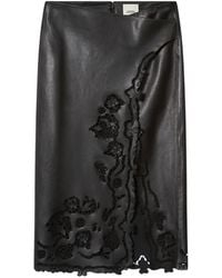 Isabel Marant - Fulsa Leather Skirt - Lyst