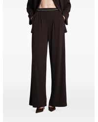 HIBOURAMA - Bea Wide-Leg Pleated Trousers - Lyst