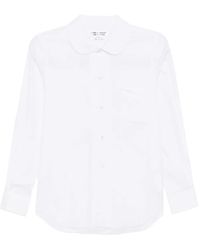 Comme des Garçons - Chemise À Col Rond - Lyst