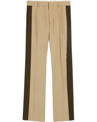 Ami Paris - Pantaloni Con Inserti A Contrasto - Lyst