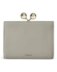 Furla - Dots Kiss-Lock Coin Case - Lyst