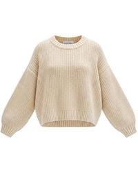 EMERSON RENALDI - Ribbed-Knit Crew-Neck Sweater - Lyst