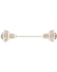 Dolce & Gabbana Anstecknadel mit Strass - Mehrfarbig