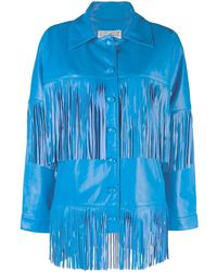 Dan Cassab - Loretta Fringed Leather Jacket - Lyst