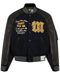 Maison Mihara Yasuhiro - Front Back Combined Stadium Jacket - Lyst