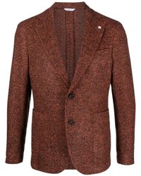 Manuel Ritz - Blazer À Simple Boutonnage - Lyst