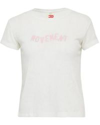 Rally Movement - Ribbed-Knit Slim-Fit T-Shirt - Lyst