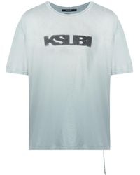 Ksubi - Logo-Print T-Shirt - Lyst