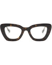Gucci - Interlocking G Cat-Eye Glasses - Lyst