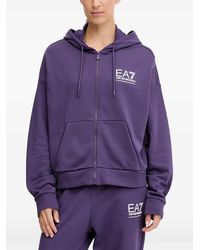 EA7 - Tuta Sportiva Con Cappuccio - Lyst