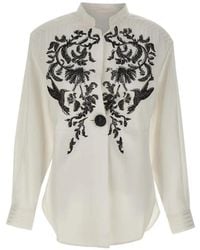 JACQUES WEI - Floral Sequin Jacket - Lyst